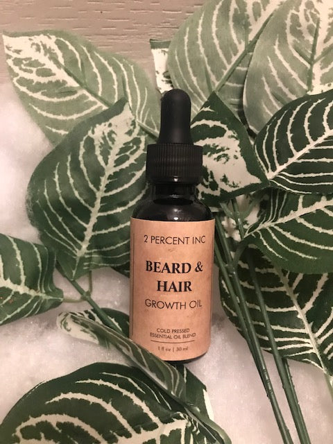 All Natural Beard Hair Growth Oil (1 fl oz/30 ml)