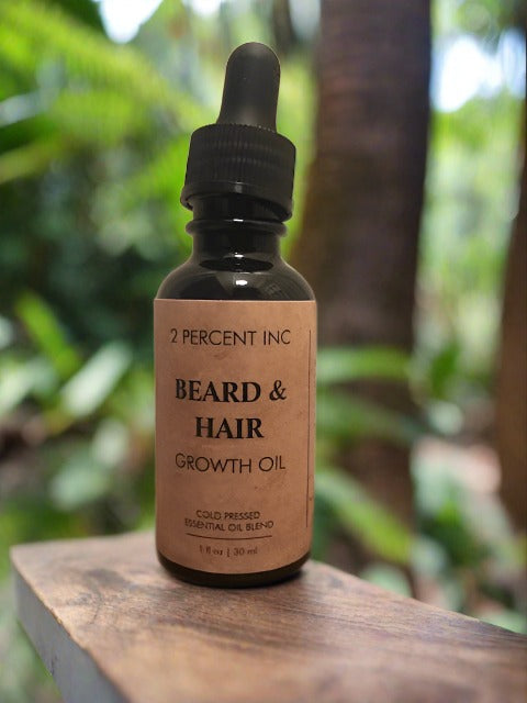 All Natural Beard Hair Growth Oil (1 fl oz/30 ml)