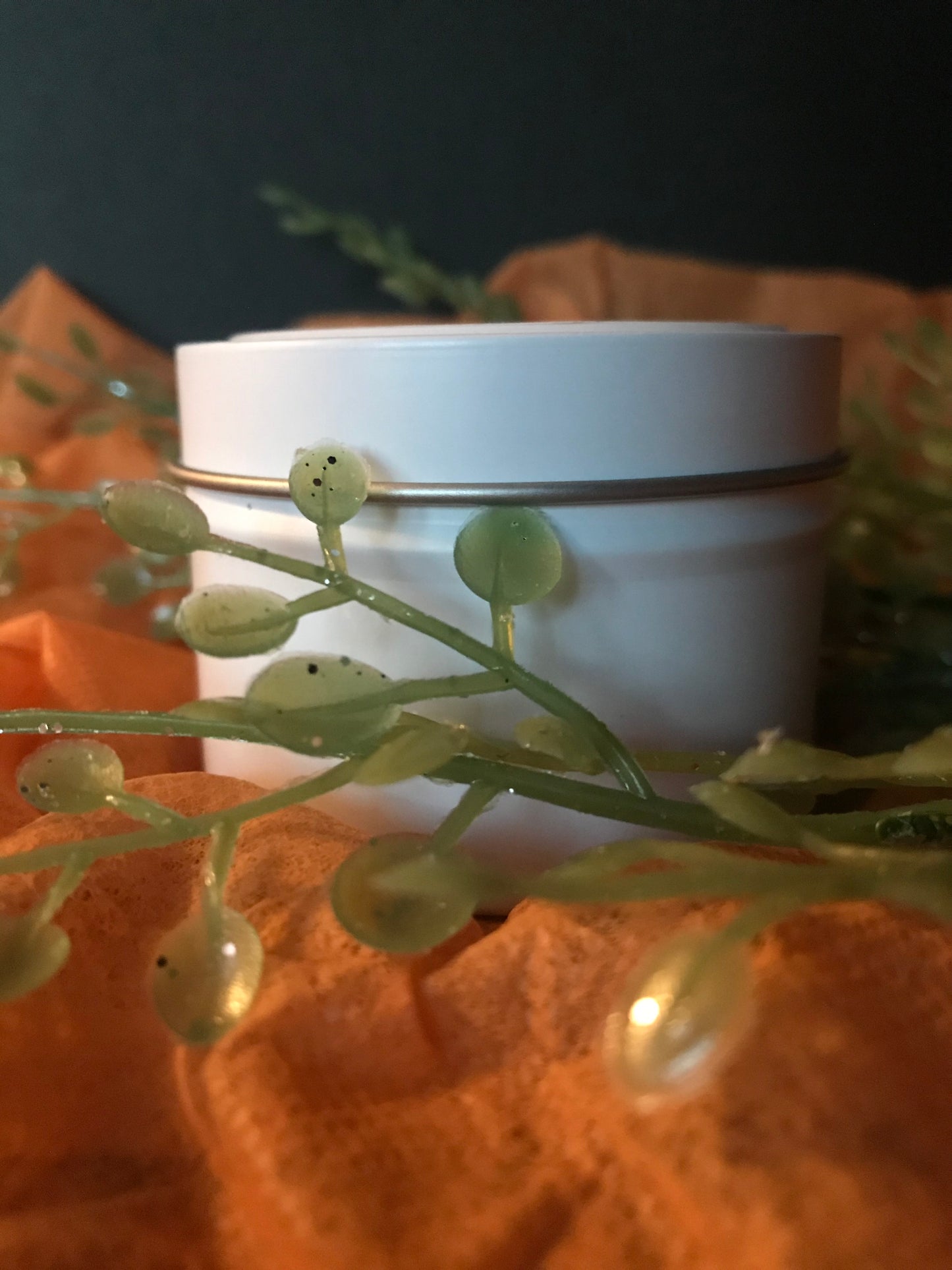 2 Percent All Natural Vanilla Rose Coconut Soy Wax Candle 4oz (113g)