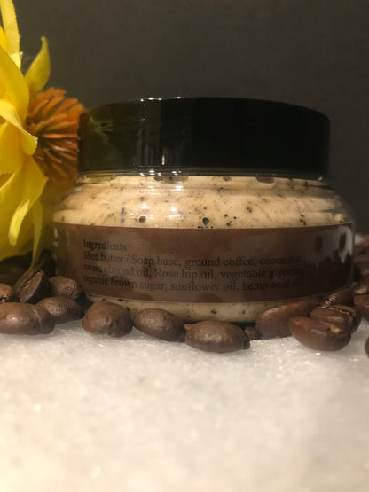 2 Percent All Natural Coffee Coconut Brown Sugar Scrub (5oz)