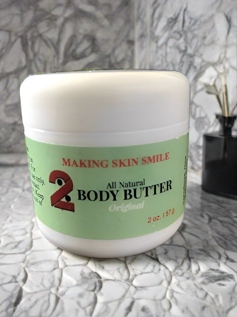 Sm Butter 2 Percent All Natural Body Butter 2oz (Sm) – 2 Percent Inc