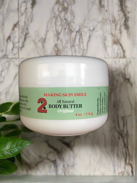 2 Percent All Natural Body Butter 4oz (Lg)