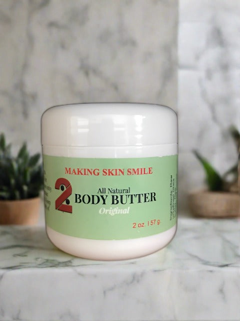 2 Percent All Natural Body Butter 2oz (Sm)